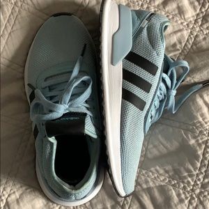 Blue Adidas Sneakers